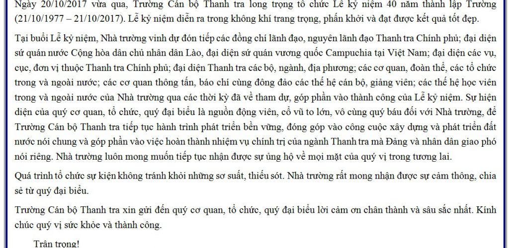 Thu cam on 40 nam tcbtt