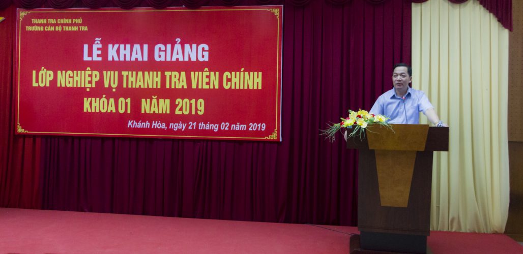 TS Nguyễn Huy Hoàng phát biểu kgiang
