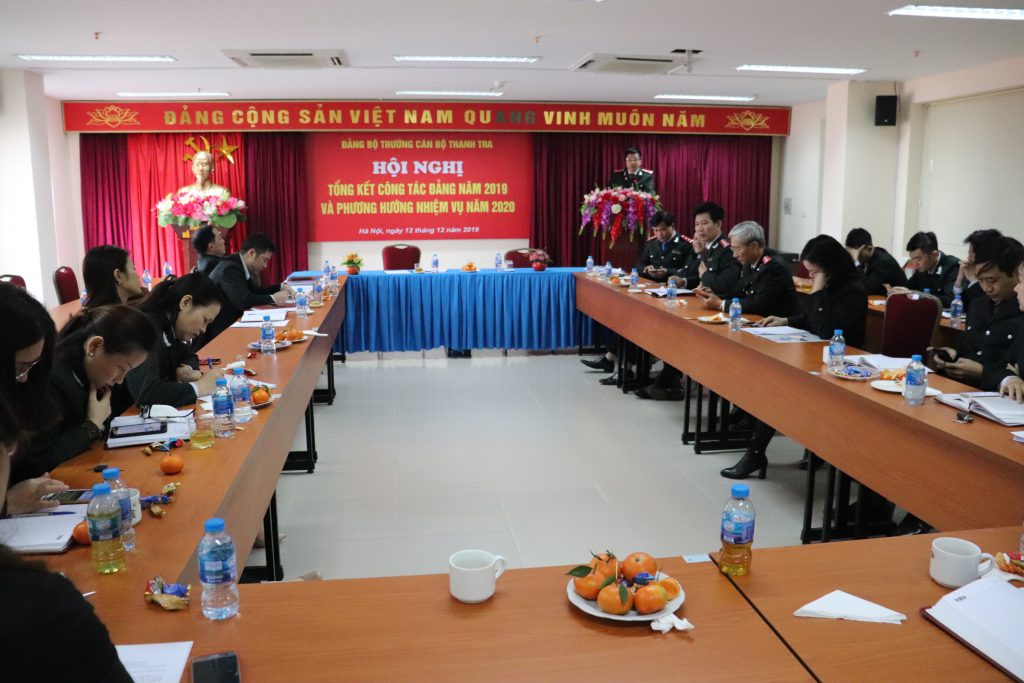 Đồng chí Trịnh Văn toàn Phó bí thư Đảng ủy Trường CBTT khai mạc Hội nghị