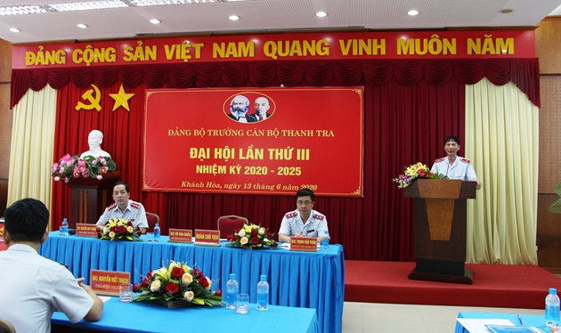 Đại Hội Đảng bộ Trường CBTT