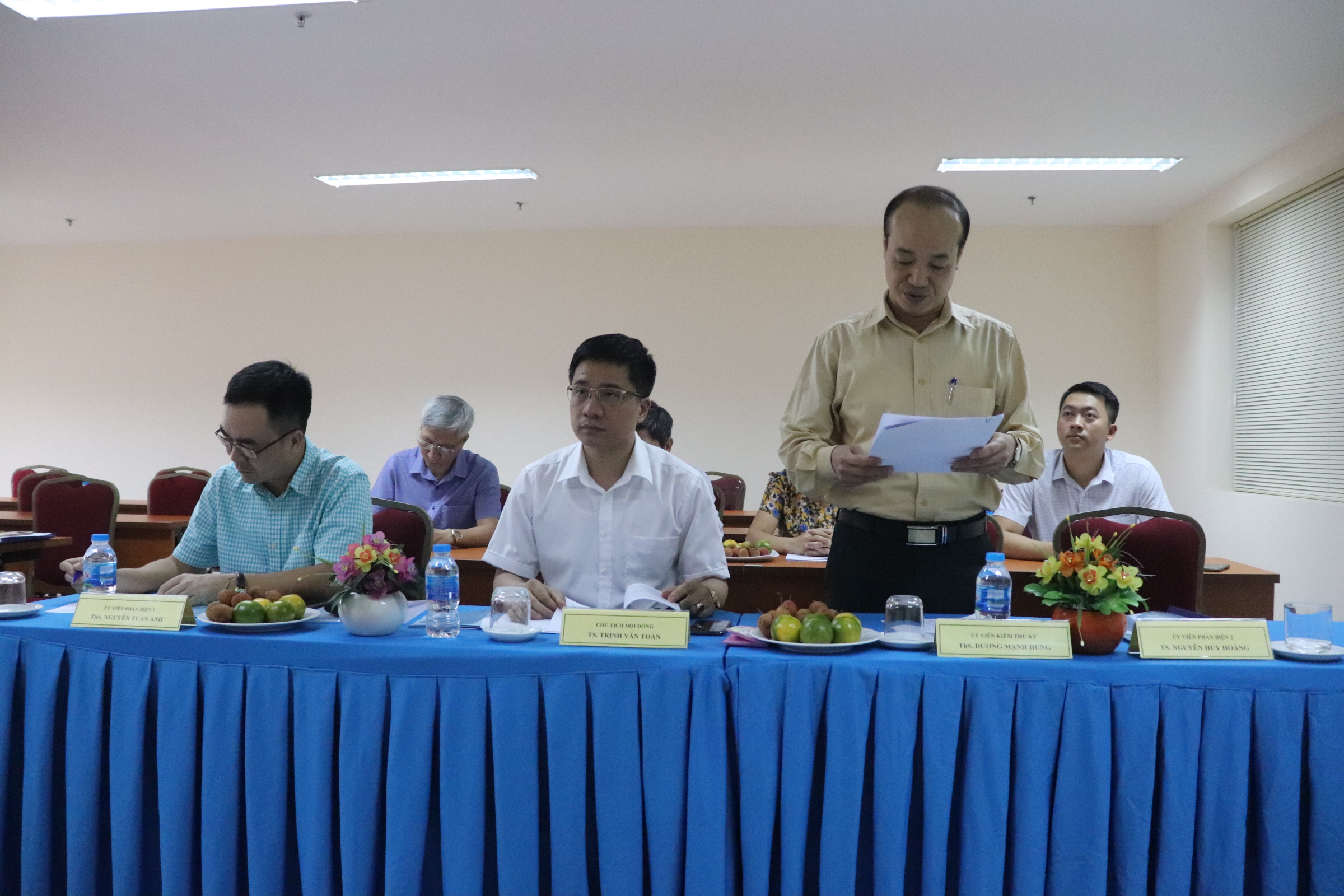 Toàn cảnh Hội đồng nghiệm thu