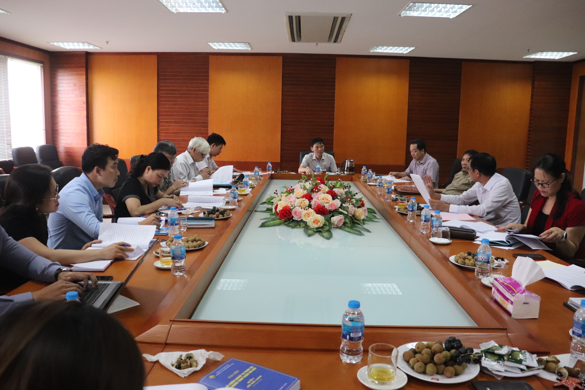 Hiệu trưởng Nhà trường chủ trì buổi xin ý kiến góp ý về tổng thể đề cương 03 chương trình thanh tra