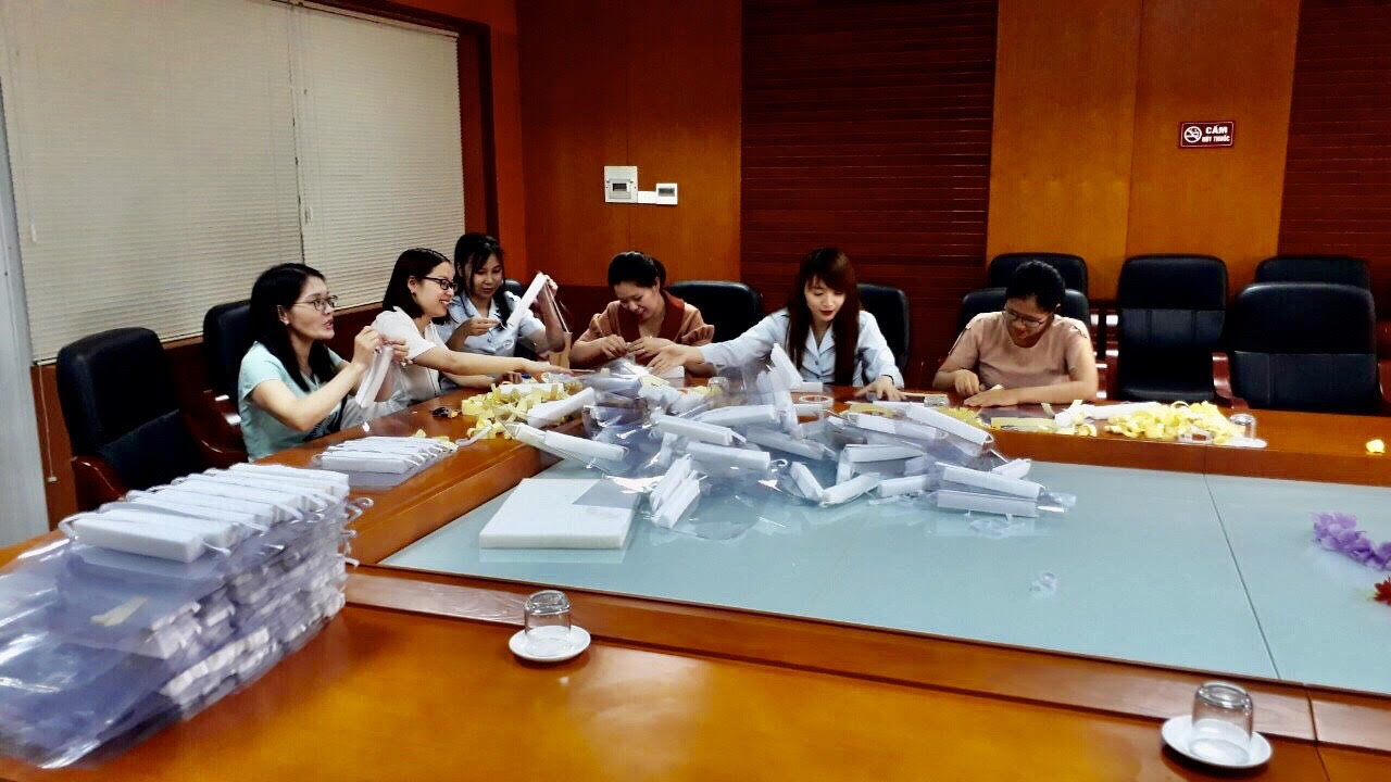 Đoàn Thanh niên Trường CBTT chung tay phòng chống dịch Covid 19