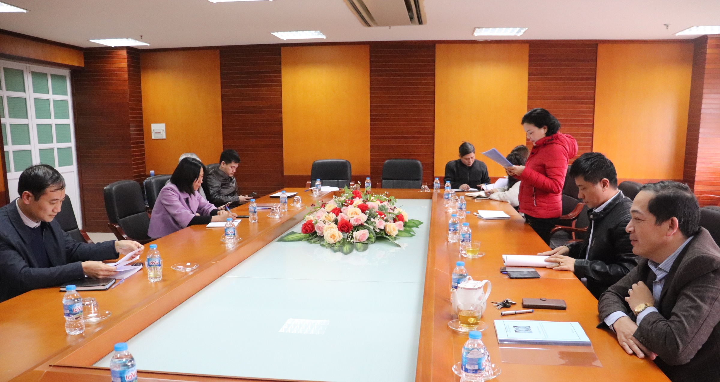 Thư ký HĐNT đọc QĐịnh nghiệm thu