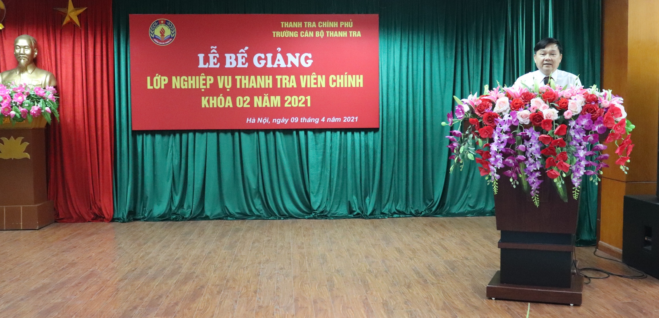 Bế giảng lớp Nghiệp vụ Thanh tra viên chính khóa 02 năm 2021