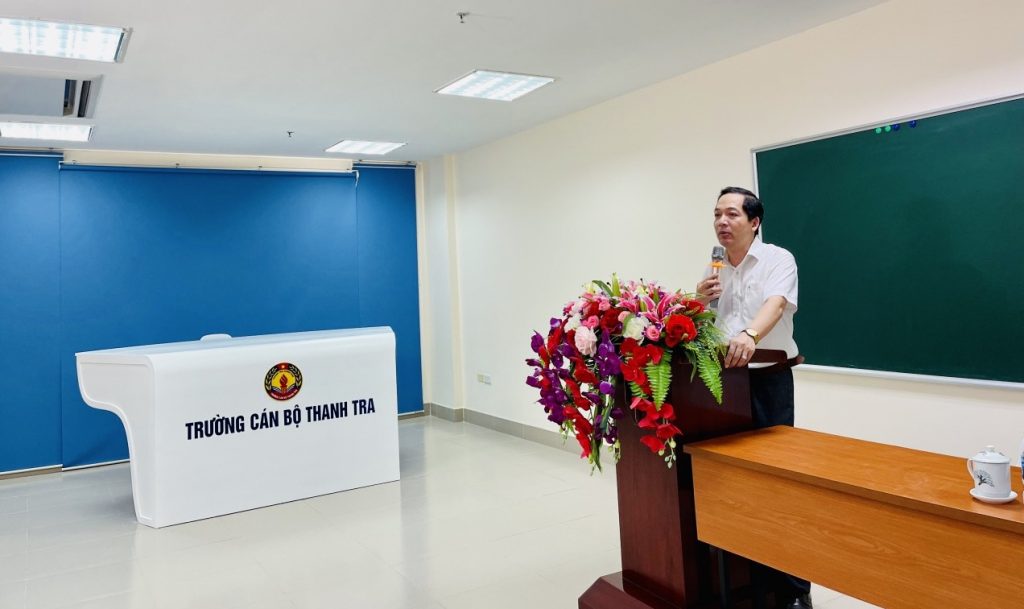 Khai giảng lớp Bồi dưỡng pháp luật về phòng, chống tham nhũng và kiểm soát tài sản, thu nhập của người có chức vụ, quyền hạn Khóa 04 năm 2021 theo hình thức trực tuyến online