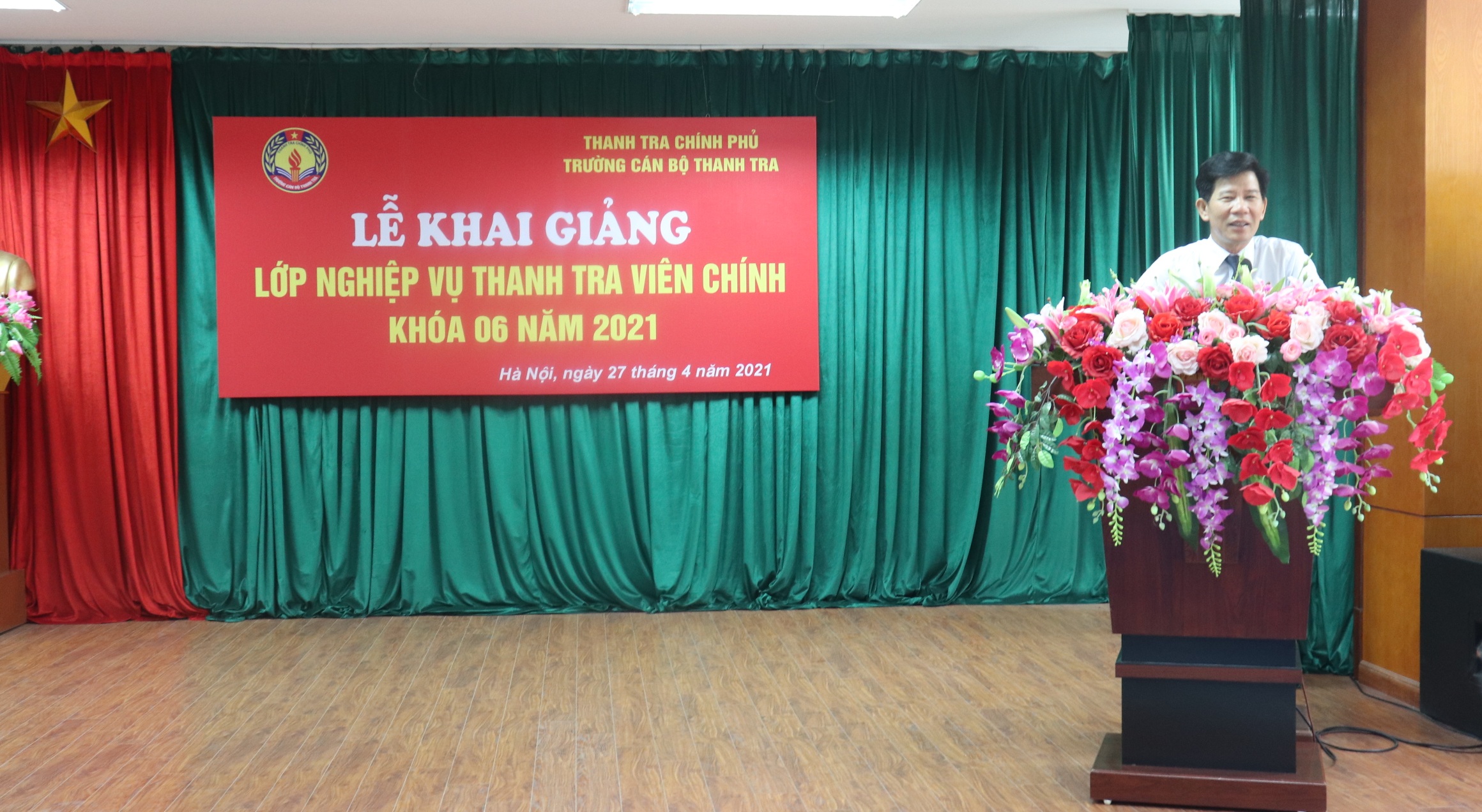 Khai giảng Lớp Bồi dưỡng nghiệp vụ Thanh tra viên chính khóa 06 năm 2021