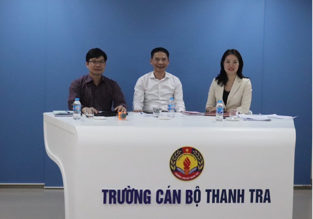 Trường Cán bộ Thanh tra tổ chức thảo luận và bế giảng lớp Bồi dưỡng kiến thức phòng, chống tham nhũng trong khu vực tư năm 2021 theo hình thức học trực tuyến