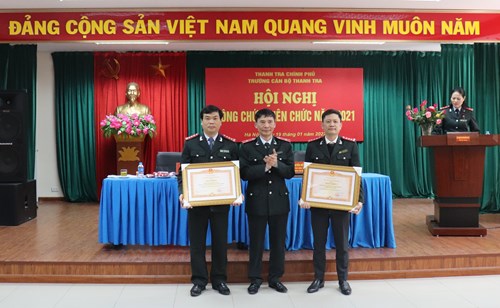 Trường Cán bộ Thanh tra tổ chức Hội nghị công chức, viên chức năm 2021