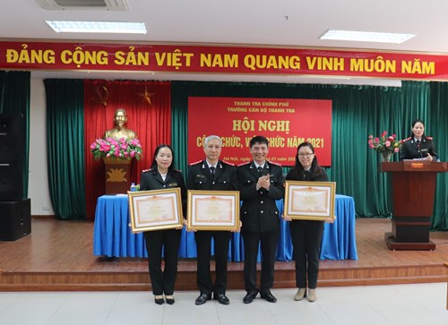 Trường Cán bộ Thanh tra tổ chức Hội nghị công chức, viên chức năm 2021