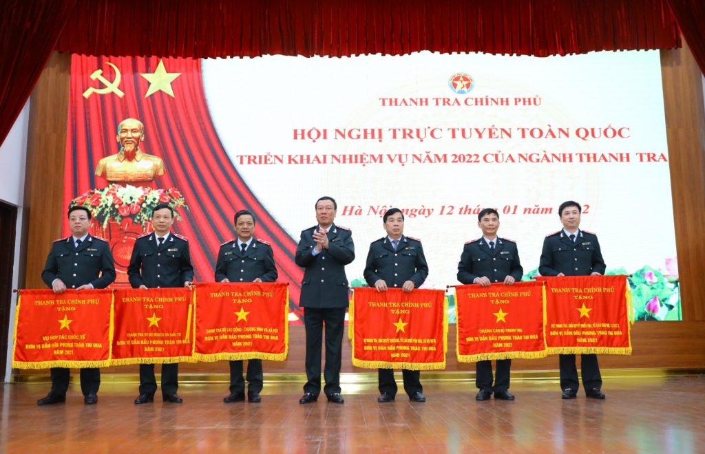 Ngành Thanh tra tổ chức Hội nghị Tổng kết công tác năm 2021