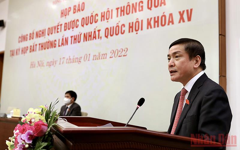 Công bố 4 nghị quyết quan trọng vừa được Quốc hội thông qua