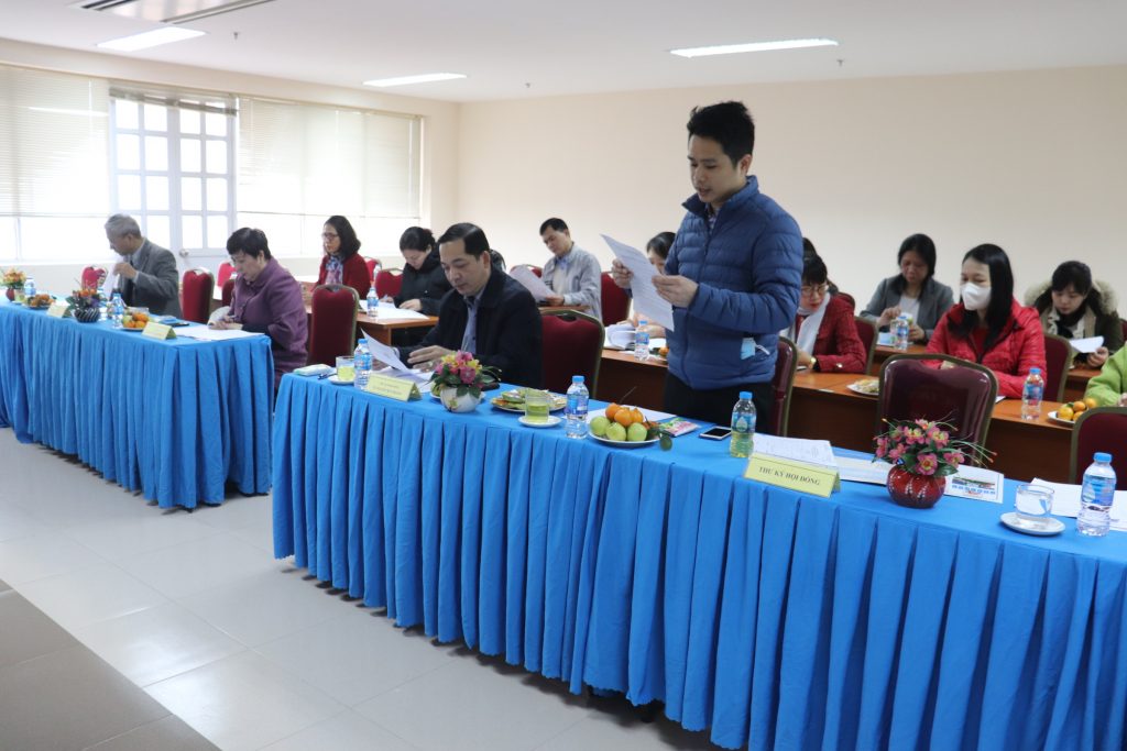 Trường Cán bộ Thanh tra tổ chức họp Hội đồng thẩm định thuyết minh đề tài khoa học của 04 đề tài