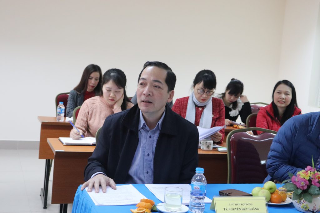 Trường Cán bộ Thanh tra tổ chức họp Hội đồng thẩm định thuyết minh đề tài khoa học của 04 đề tài