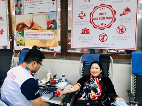 Công đoàn Thanh tra Chính phủ tuyên truyền, vận động đoàn viên công đoàn hiến máu tình nguyện