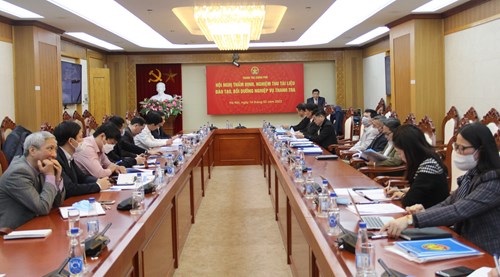 Hội nghị thẩm định, nghiệm thu tài liệu đào tạo, bồi dưỡng nghiệp vụ thanh tra