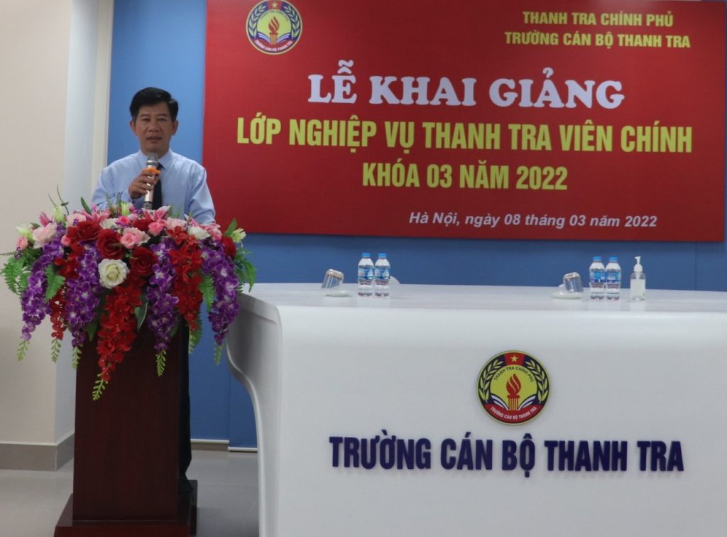 115 công chức ngành Thanh tra tham gia Lớp Bồi dưỡng nghiệp vụ Thanh tra viên chính K03-2022, khu vực Miền Trung – Tây Nguyên