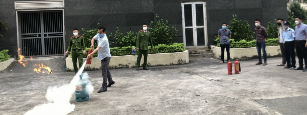 Trường Cán bộ Thanh tra tập huấn công tác phòng cháy chữa cháy cho công chức, viên chức và người lao động