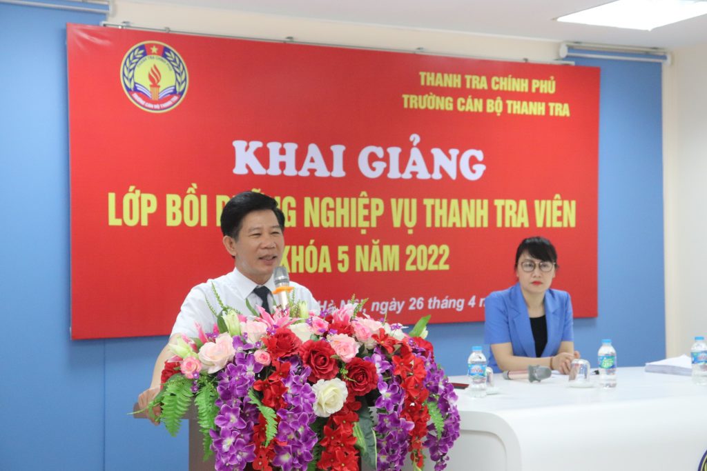 117 công chức ngành thanh tra tham dự Lớp Bồi dưỡng nghiệp vụ thanh tra viên K05-2022