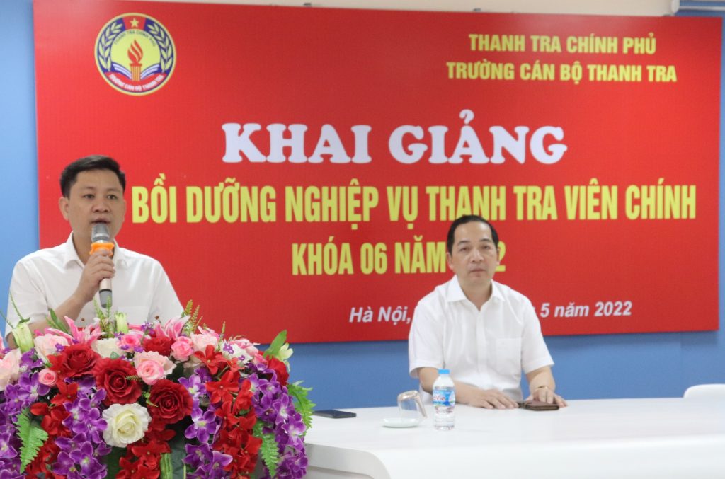 Khai giảng Lớp Bồi dưỡng nghiệp vụ Thanh tra viên chính K06-2022 cho công chức ngành Thanh tra của các tỉnh, thành Khu vực Miền Tây