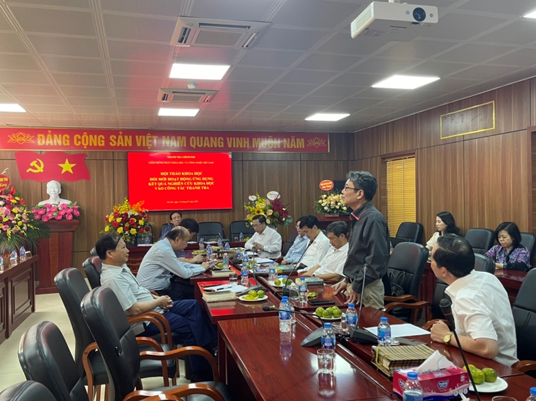 “Đổi mới hoạt động ứng dụng kết quả nghiên cứu khoa học trong công tác thanh tra”