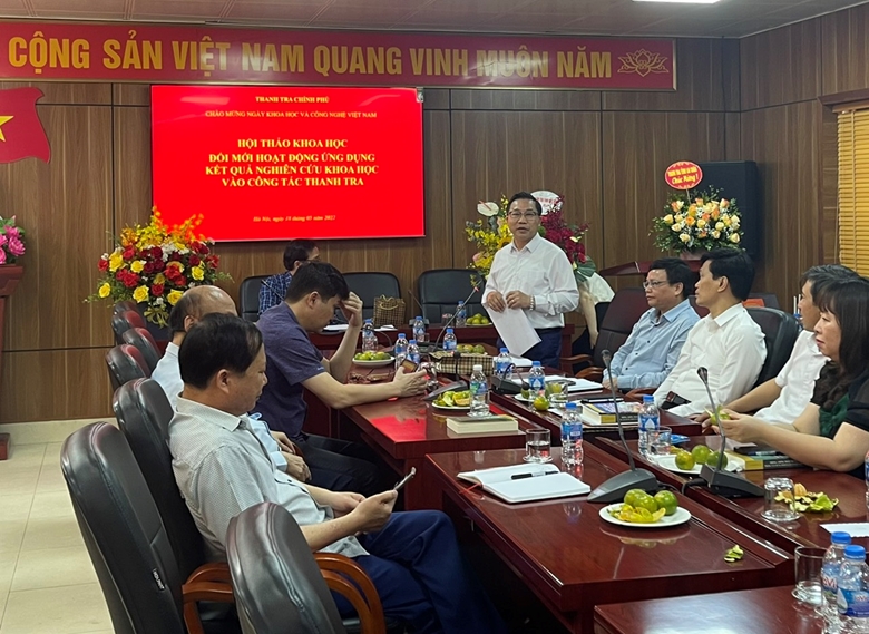 “Đổi mới hoạt động ứng dụng kết quả nghiên cứu khoa học trong công tác thanh tra”