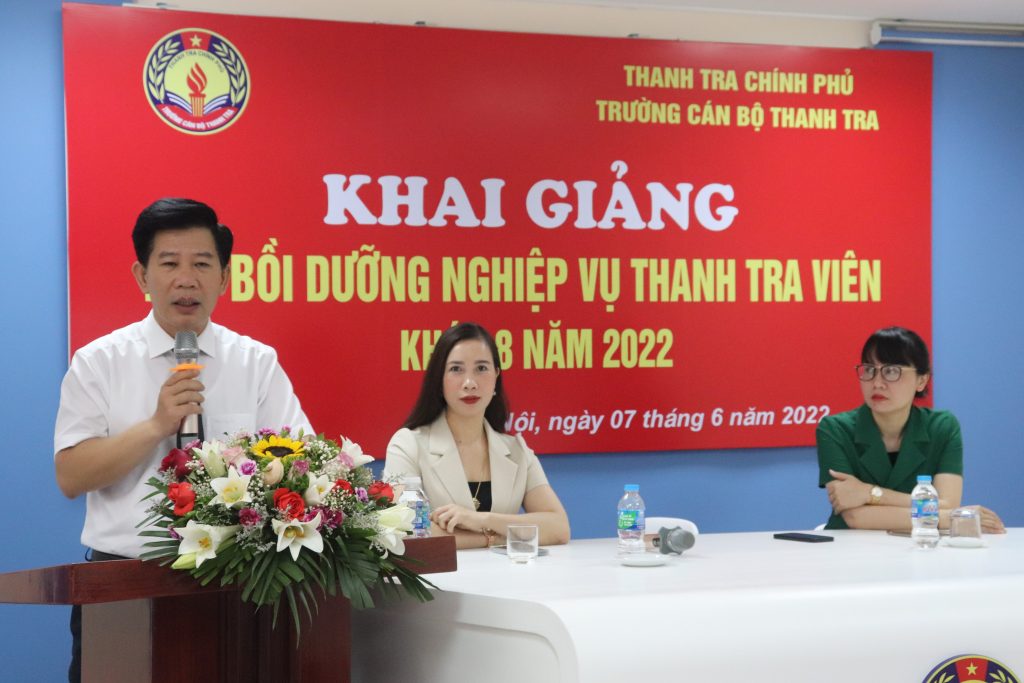 Khai giảng Lớp Bồi dưỡng nghiệp vụ Thanh tra viên K08-2022, cho cơ quan Bảo hiểm xã hội của các tỉnh, thành trên cả nước