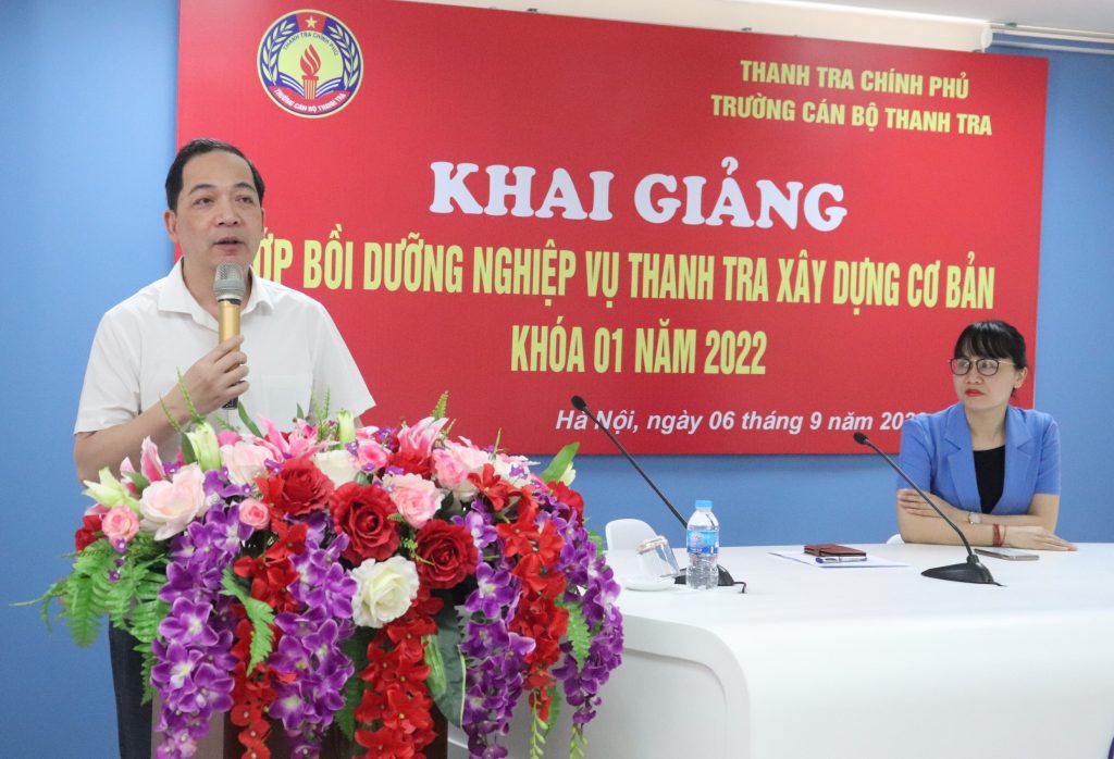 Gần 70 học viên tham dự Lớp Bồi dưỡng nghiệp vụ Thanh tra xây dựng cơ bản Khóa 01 năm 2022