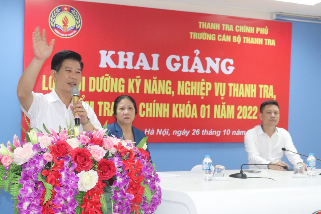 Gần 100 học viên tham dự Lớp Bồi dưỡng kỹ năng thanh tra, kiểm tra tài chính Khóa 01 năm 2022.