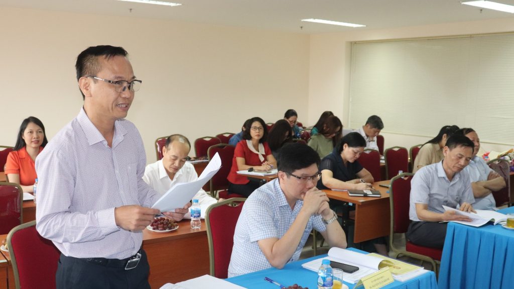 Trường Cán bộ Thanh tra tổ chức nghiệm thu thành công đề tài khoa học cấp Trường trọng điểm năm 2022 “Xây dựng khung chương trình bồi dưỡng ngắn hạn Quản trị nội bộ đơn vị sự nghiệp công lập trong điều kiện cơ chế tự chủ” do TS. Nguyễn Huy Hoàng, GVCC, Phó Hiệu trưởng làm chủ nhiệm