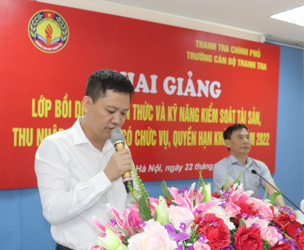 Gần 500 học viên tham dự 02 Lớp Bồi dưỡng kiến thức và kỹ năng kiểm soát tài sản, thu nhập của người có chức vụ, quyền hạn Khóa 06 và 07 năm 2022