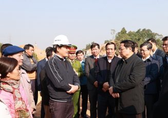 Thủ tướng Phạm Minh Chính kiểm tra, đôn đốc dự án cao tốc Tuyên Quang – Phú Thọ