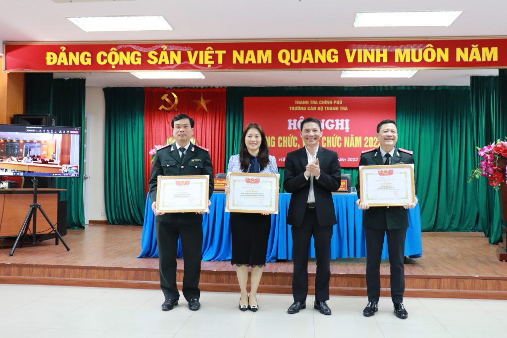 Trường Cán bộ Thanh tra đoàn kết, đổi mới, quyết tâm phấn đấu hoàn thành xuất sắc mọi nhiệm vụ được giao năm 2023