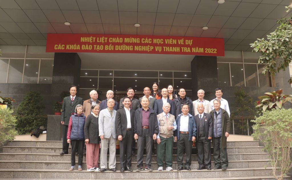 Gặp mặt cán bộ hưu trí Trường Cán bộ Thanh tra nhân dịp đón xuân Quý Mão năm 2023