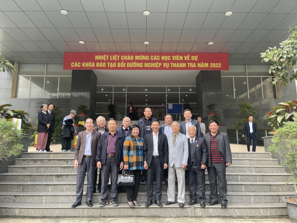 Gặp mặt cán bộ hưu trí Trường Cán bộ Thanh tra nhân dịp đón xuân Quý Mão năm 2023