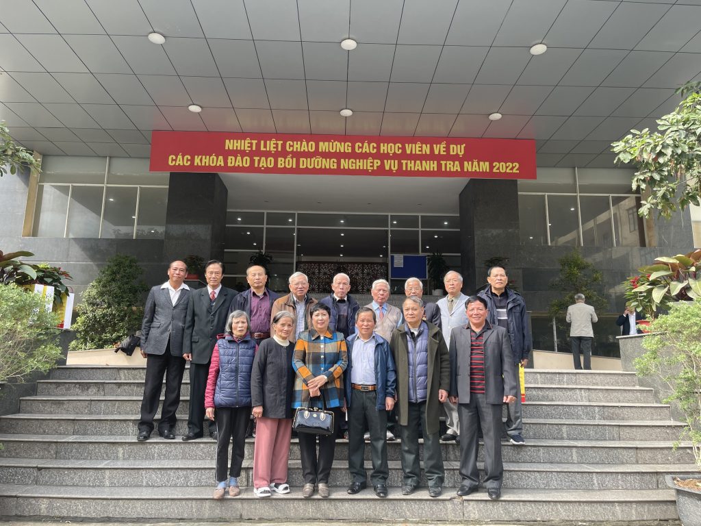 Gặp mặt cán bộ hưu trí Trường Cán bộ Thanh tra nhân dịp đón xuân Quý Mão năm 2023