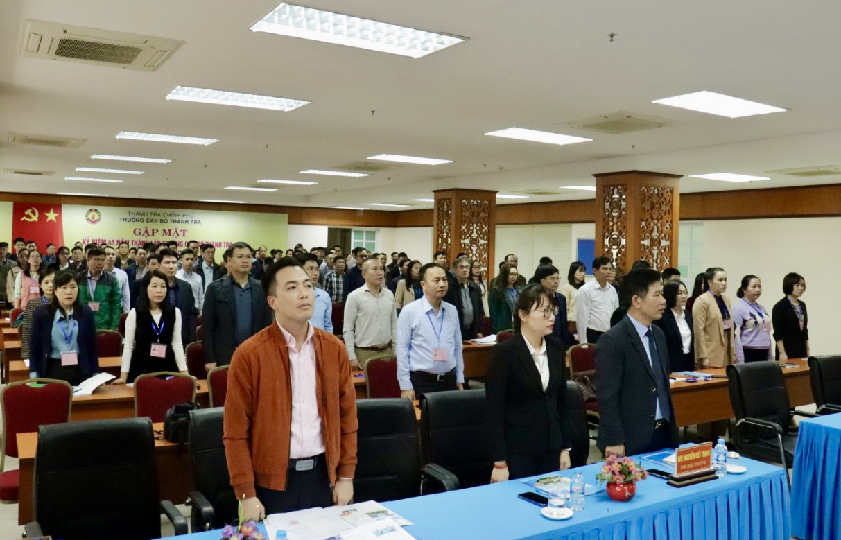 Khai giảng lớp bồi dưỡng nghiệp vụ Thanh tra viên K01 năm 2023