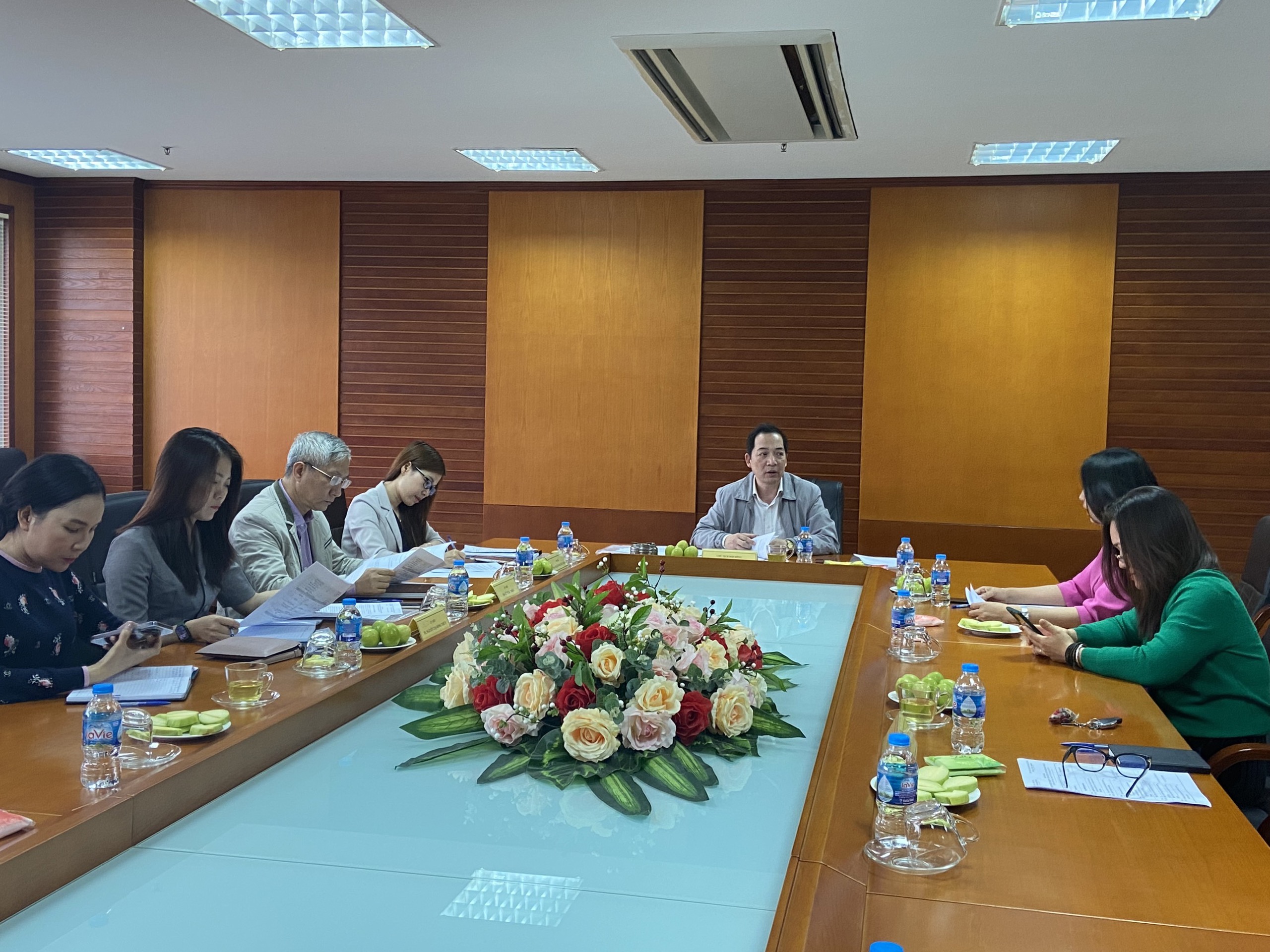 Hội đồng Thẩm định Thuyết minh đề tài khoa học cấp Khoa năm 2023:”Xây dựng phương pháp thực hành cho các lớp Bồi dưỡng nghiệp vụ thanh tra”