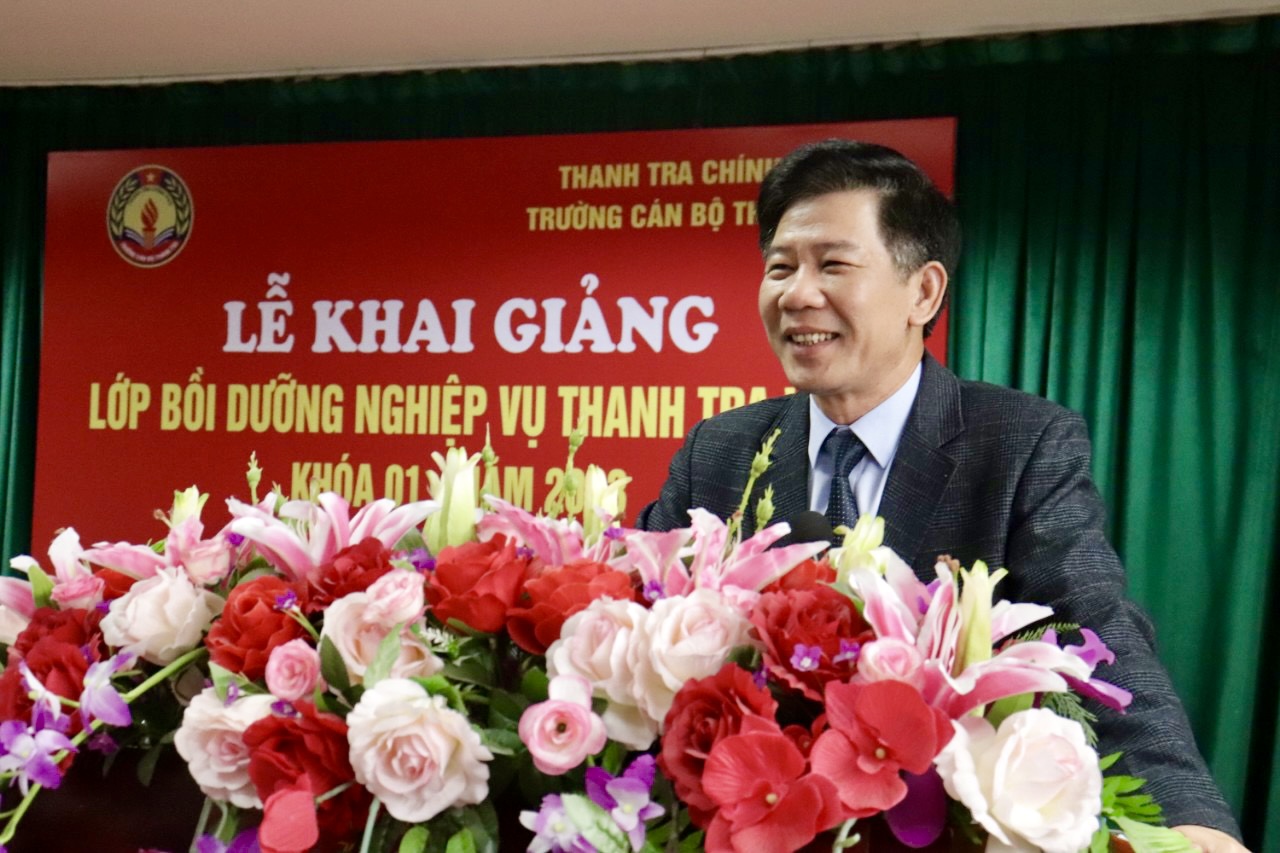 Khai giảng lớp bồi dưỡng nghiệp vụ Thanh tra viên K01 năm 2023