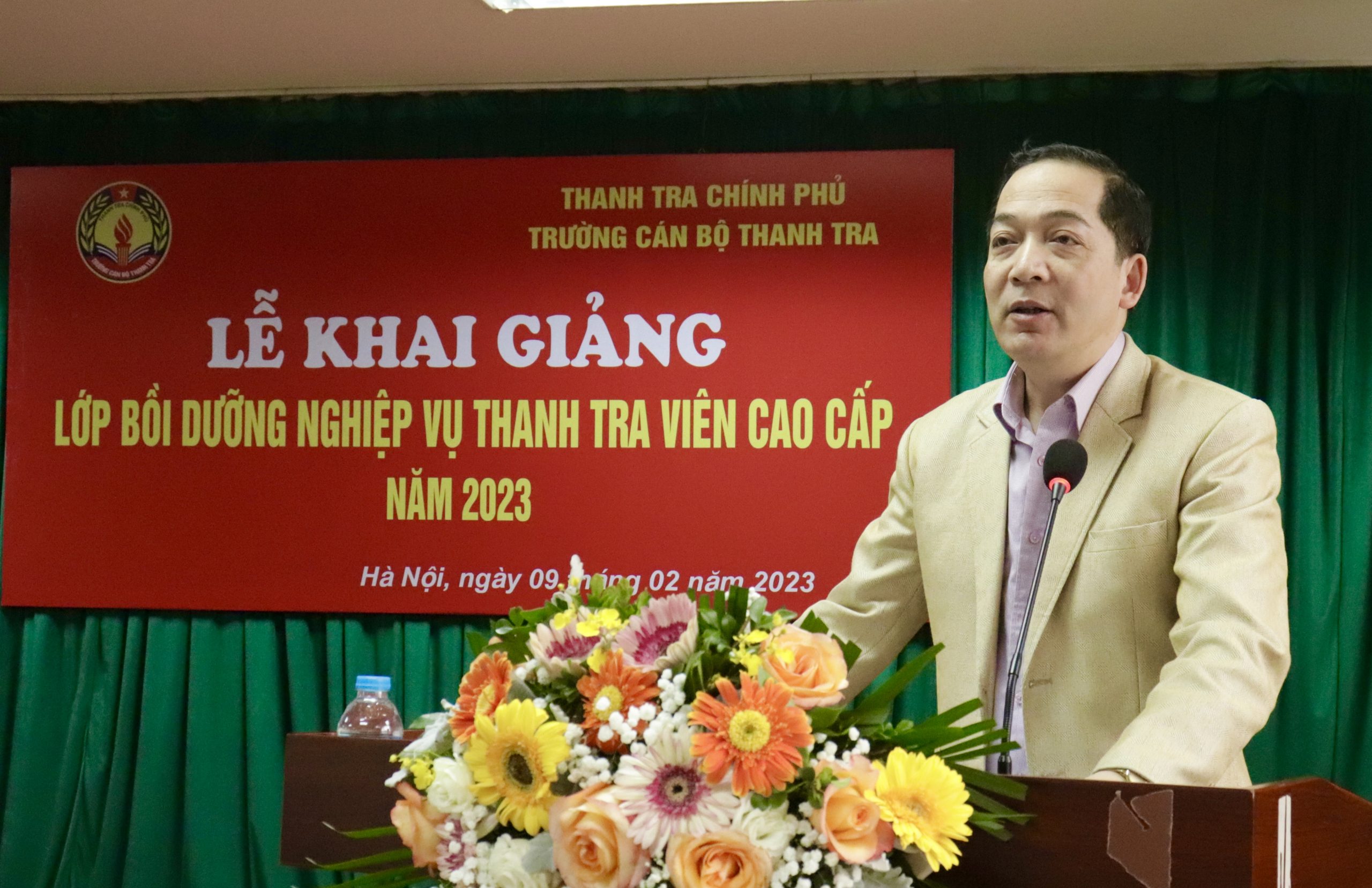 Khai giảng lớp bồi dưỡng nghiệp vụ Thanh tra viên cao cấp năm 2023