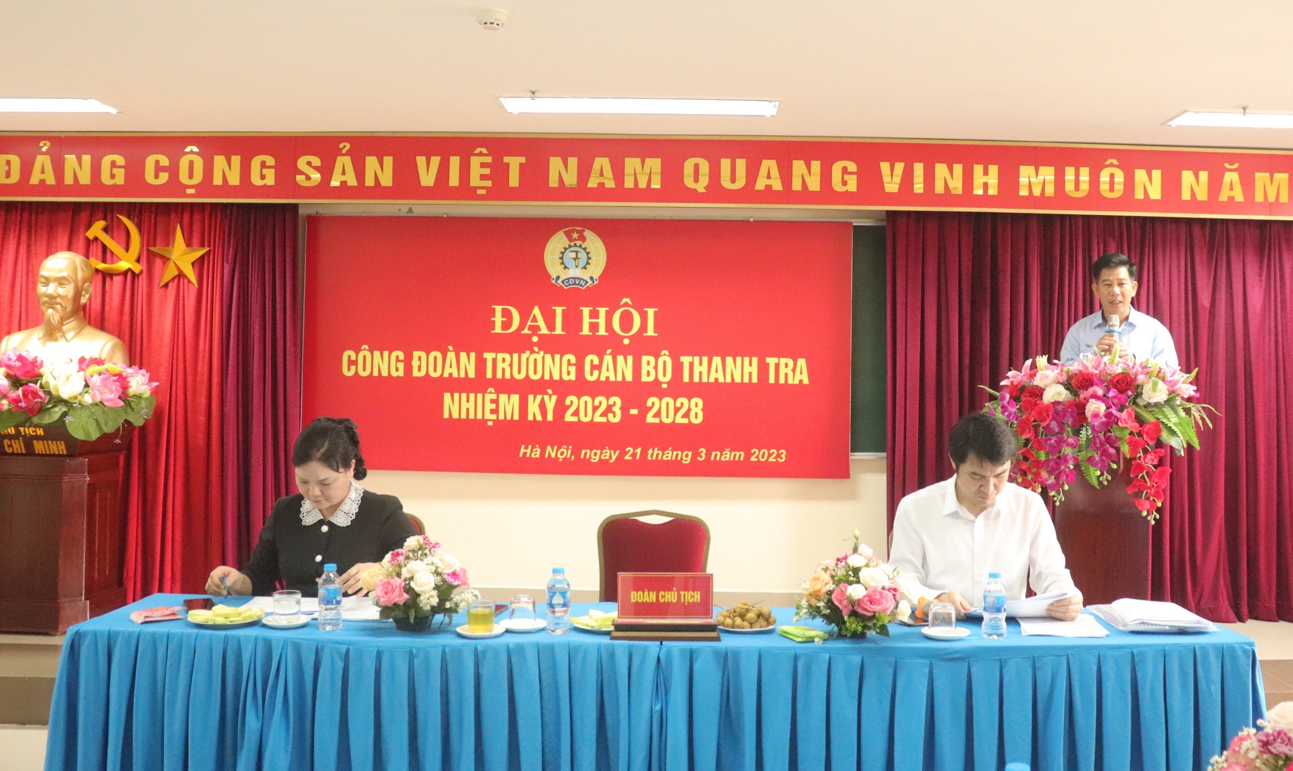 Đại hội Công đoàn Trường Cán bộ Thanh tra nhiệm kỳ 2023 – 2028