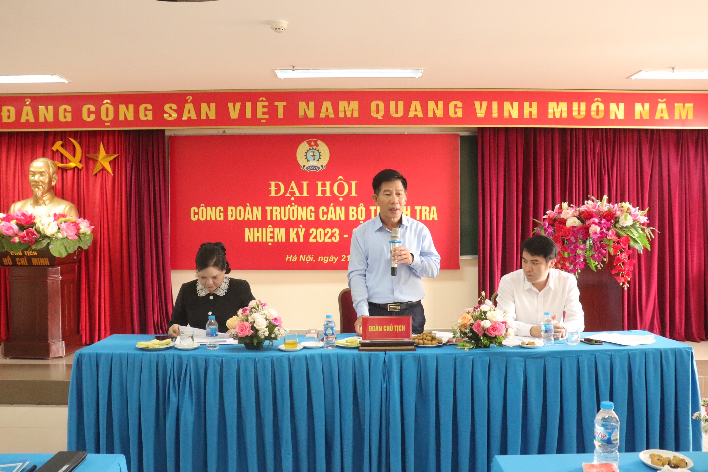 Đại hội Công đoàn Trường Cán bộ Thanh tra nhiệm kỳ 2023 – 2028