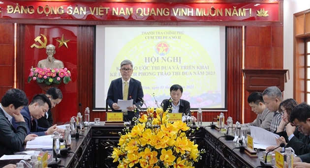 Thanh tra 9 tỉnh đồng bằng sông Hồng ký giao ước thi đua