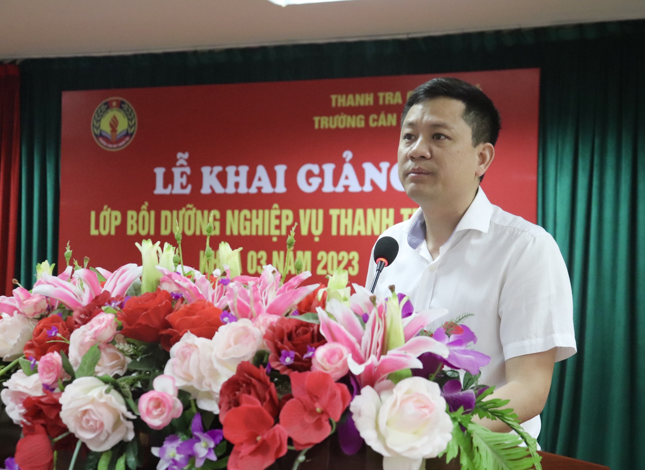 Khai giảng lớp bồi dưỡng nghiệp vụ Thanh tra viên K03 năm 2023