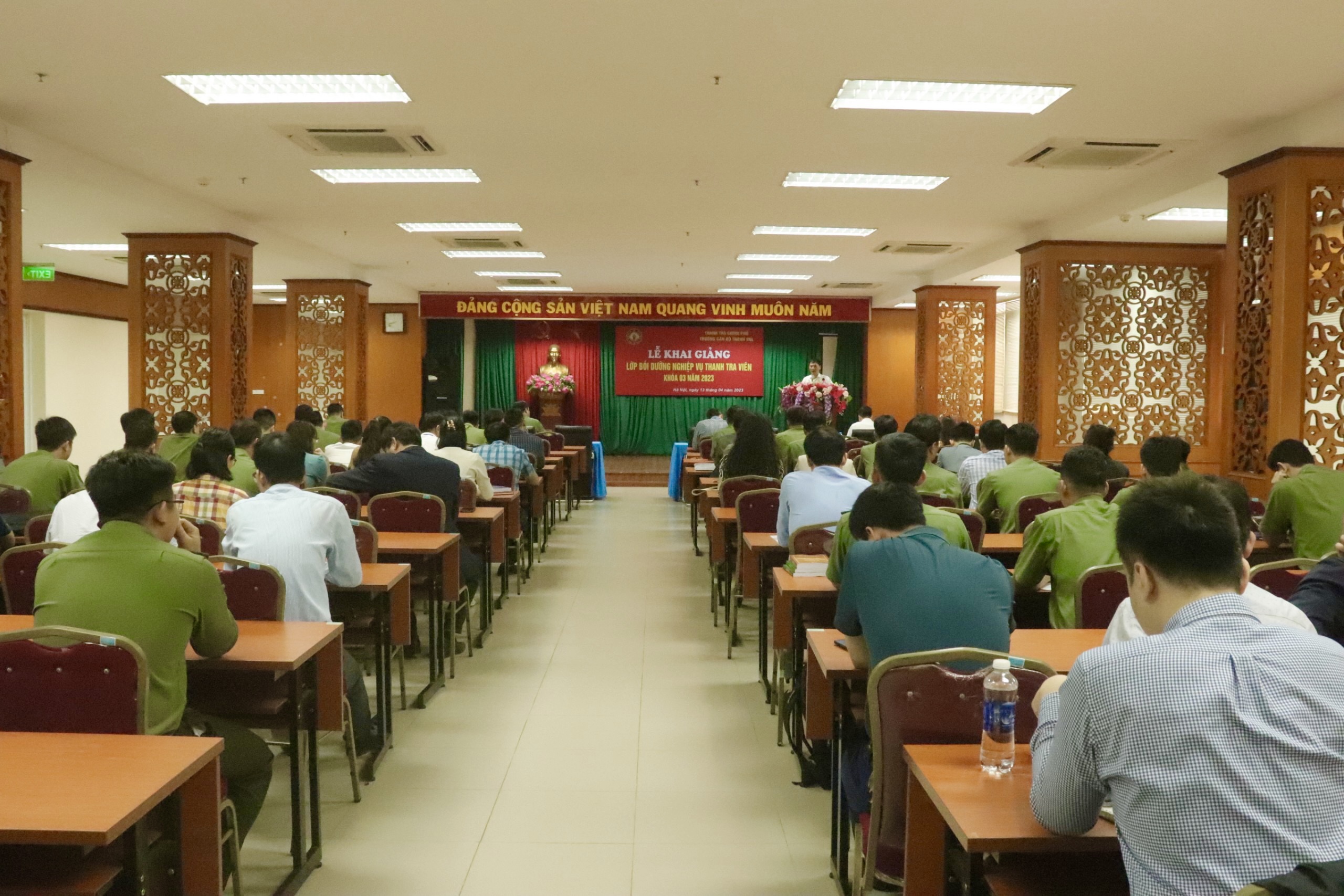 Khai giảng lớp bồi dưỡng nghiệp vụ Thanh tra viên K03 năm 2023