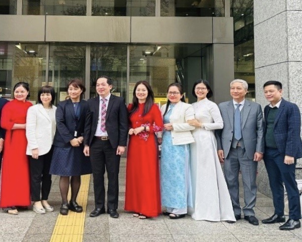 Đoàn cán bộ của Trường Cán bộ Thanh tra đi nghiên cứu, học tập kinh nghiệm tại Nhật Bản