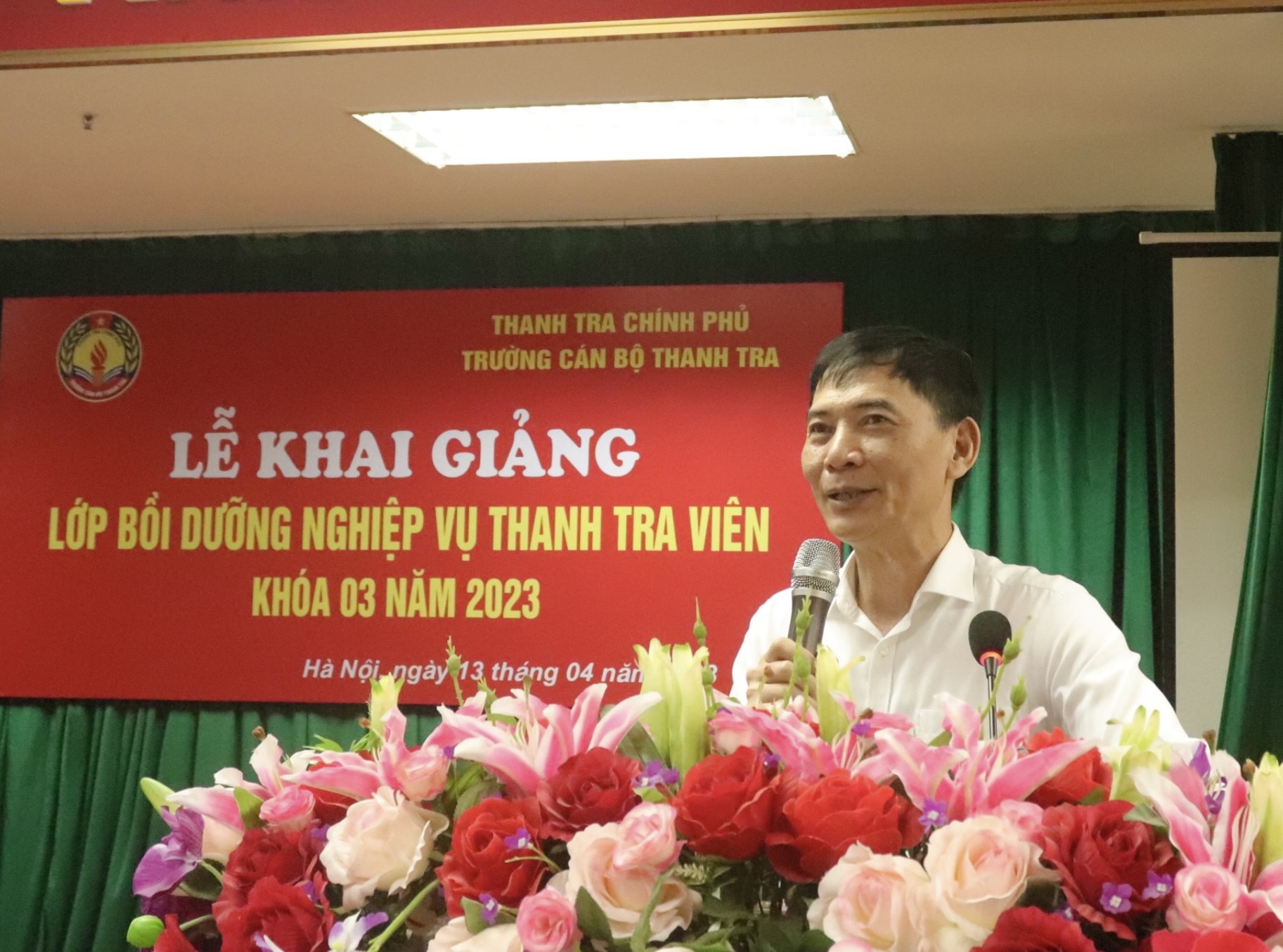 Khai giảng lớp bồi dưỡng nghiệp vụ Thanh tra viên K03 năm 2023