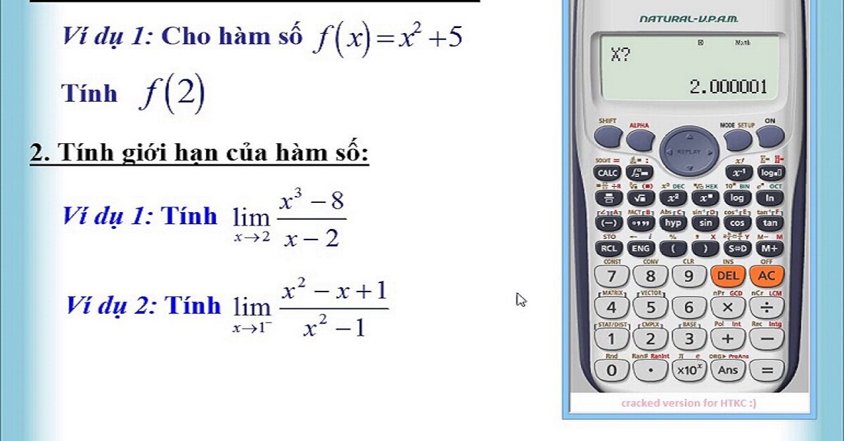 Cách cài đặt sử dụng máy tính Casio online miễn phí | websosanh.vn