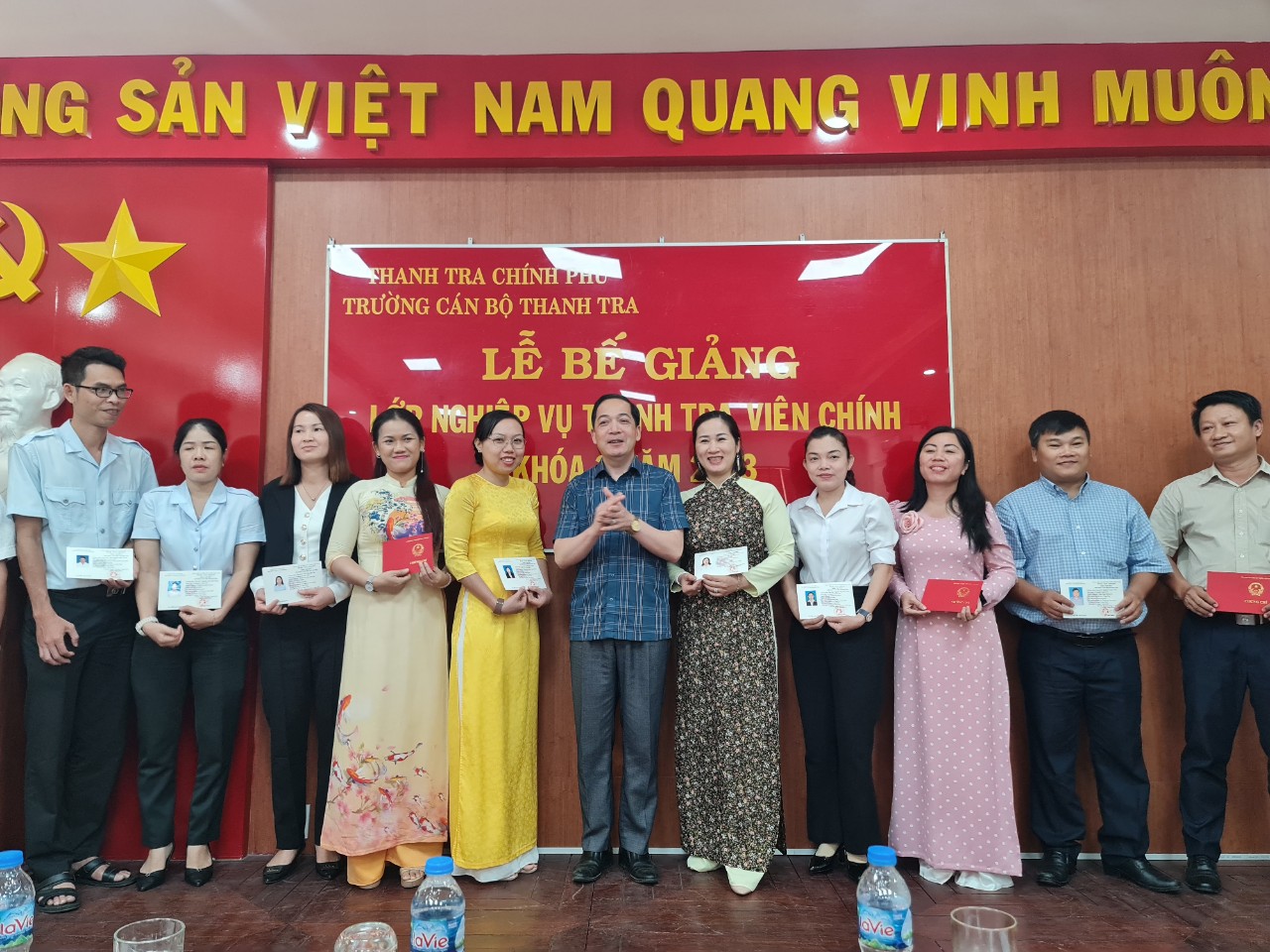 Bế giảng lớp Bồi dưỡng nghiệp vụ Thanh tra viên chính Khóa 3 năm 2023