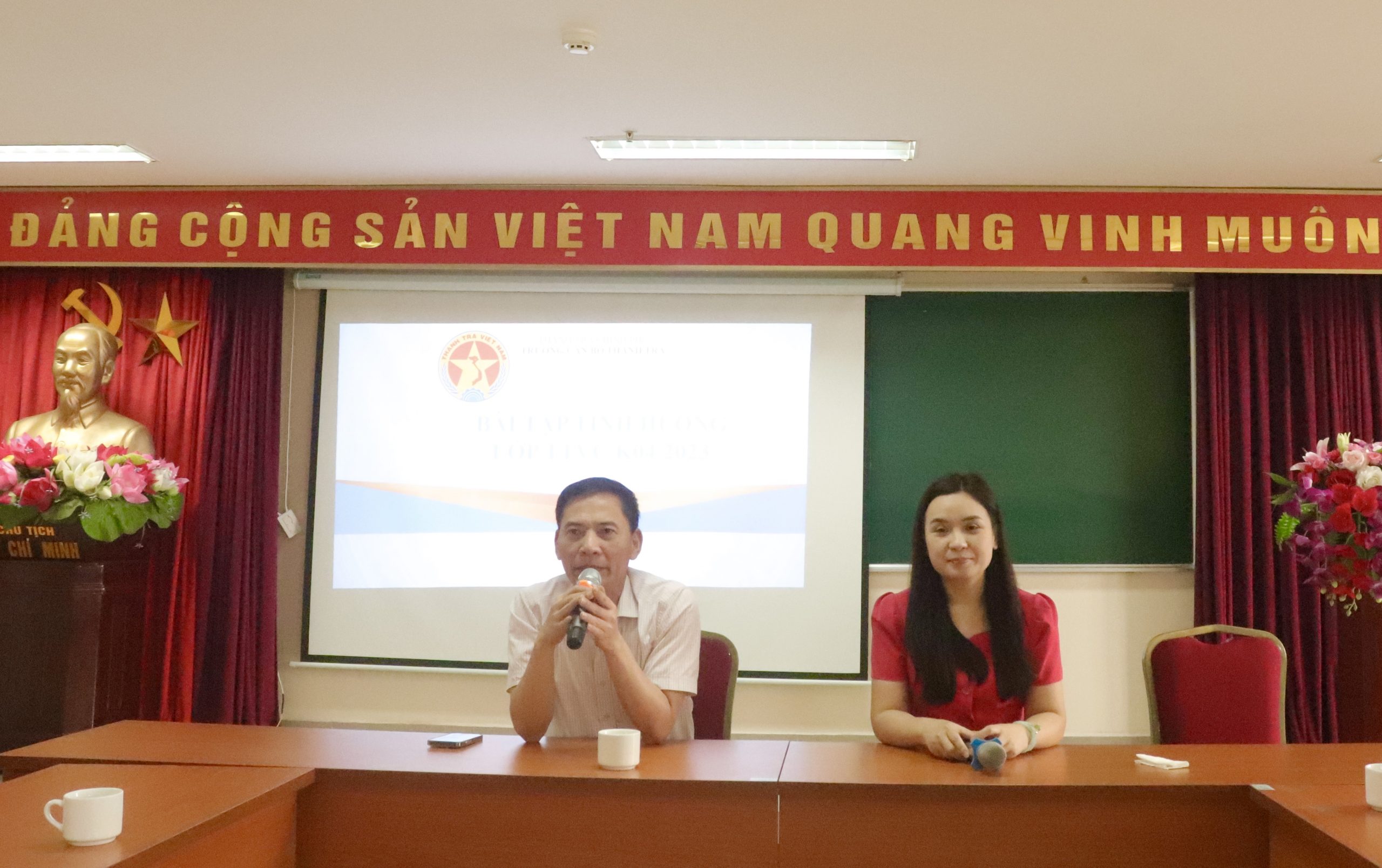 Xây dựng tình huống giả định gắn liền kiến thức lý luận với thực tiễn của lớp Thanh tra viên chính K04/2023